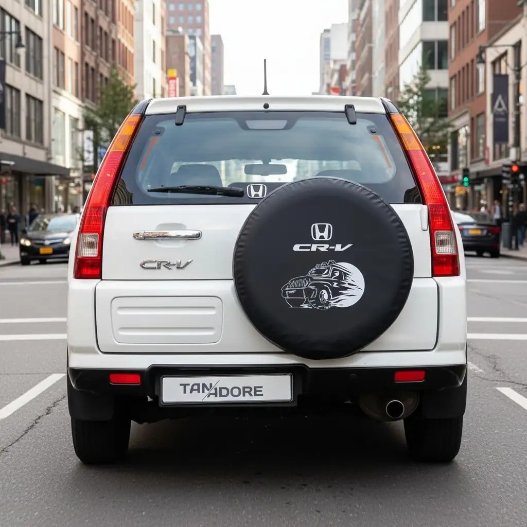 Honda CR-V Logo Spare Wheel Tire Cover